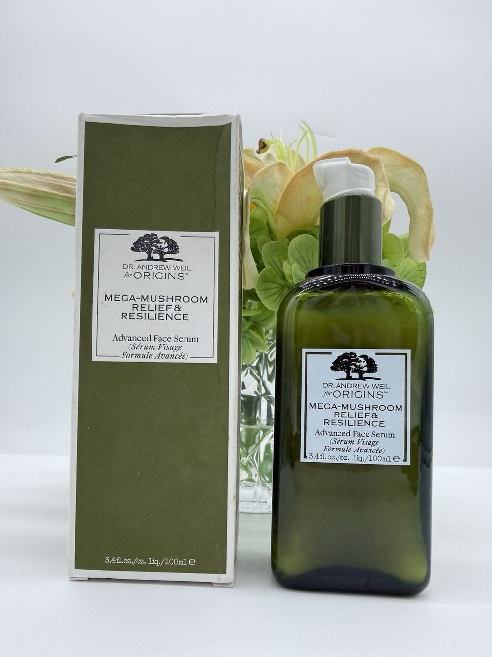 Origins Mega-Mushroom Relief & Resilience Advanced Face Serum 3.4oz / 100ml